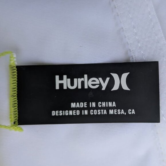 Hurley Swimsuit One Piece Yellow Ribbed - Picture 4 of 7